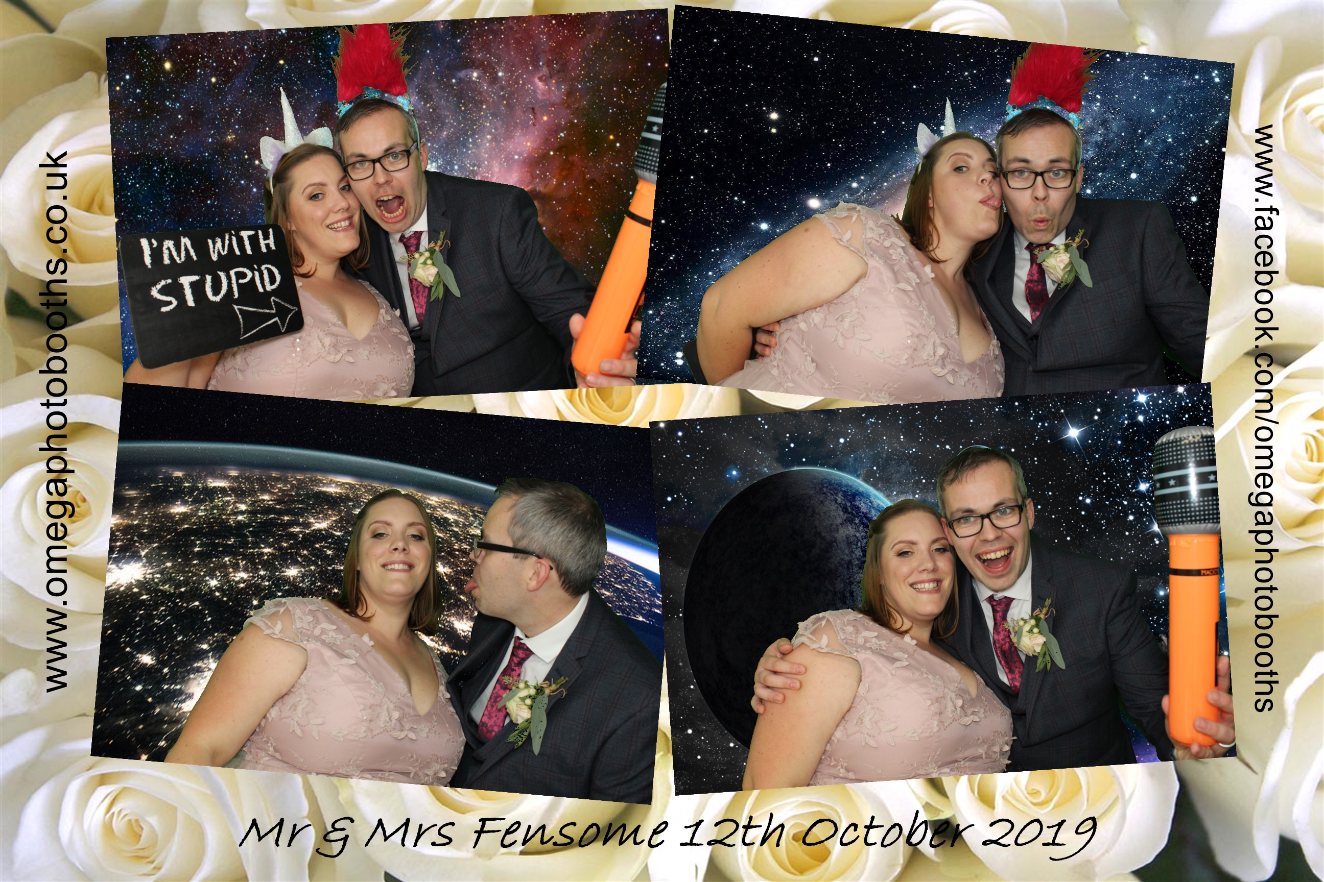 Mr & Mrs Fensome | View more photos from the event at gallery.omegaphotobooths.co.uk/u/Omega-Photobooths/Mr-Mrs-Fensome